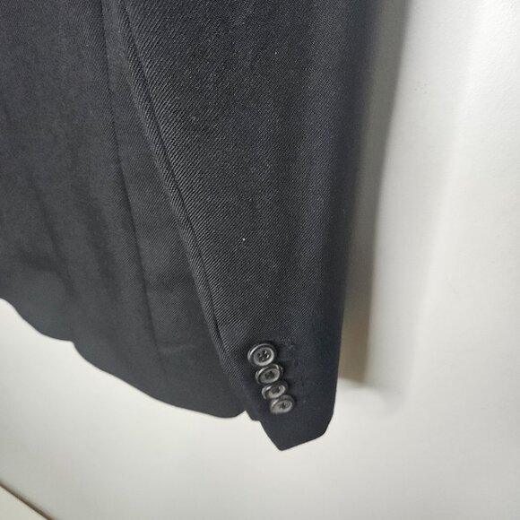 NWT Zara Black Tuxedo Blazer Sz XS Party Event Guest 8283/400 - Picture 9 of 10